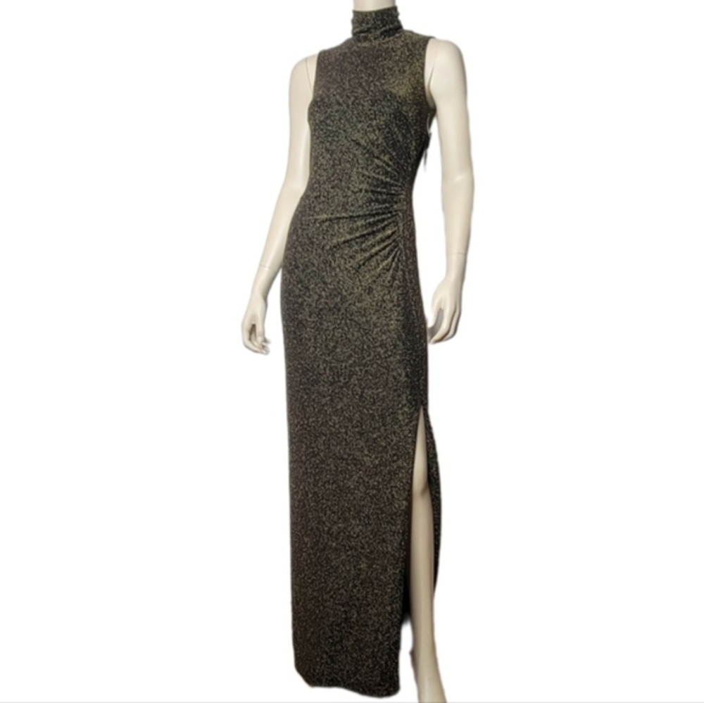 Lauren Ralph Lauren Metallic Gown